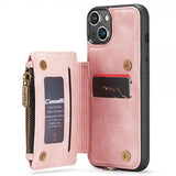 CaseMe iPhone 15 Plus Deksel C20 Series Rosa