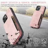 CaseMe iPhone 15 Plus Deksel C20 Series Rosa