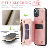 CaseMe iPhone 15 Plus Deksel C20 Series Rosa