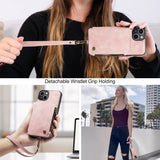 CaseMe iPhone 15 Plus Deksel C20 Series Rosa