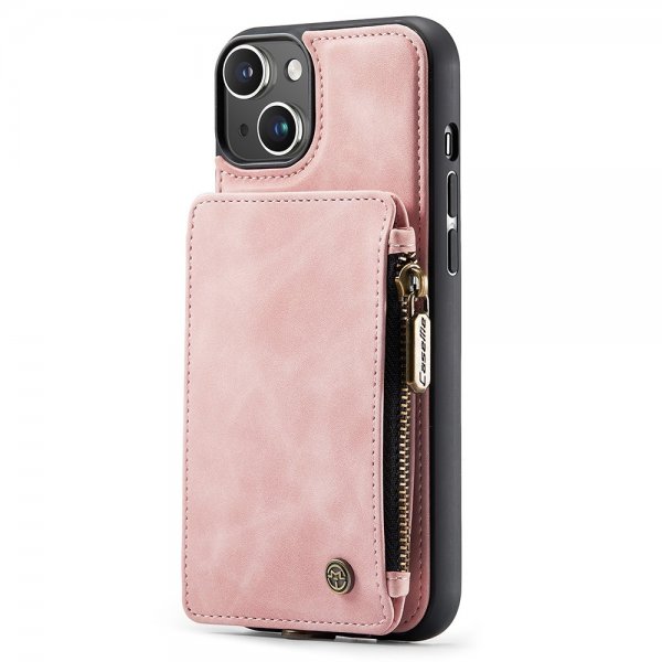 CaseMe iPhone 15 Plus Deksel C20 Series Rosa