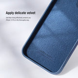 Nillkin iPhone 15 Plus Deksel CamShield Silky Blå