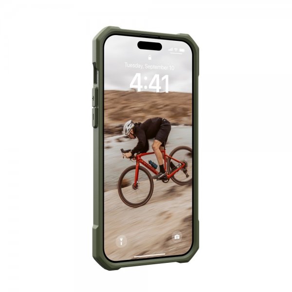 Urban Armor Gear (UAG) iPhone 15 Plus Deksel Essential Armor MagSafe Olive Drab