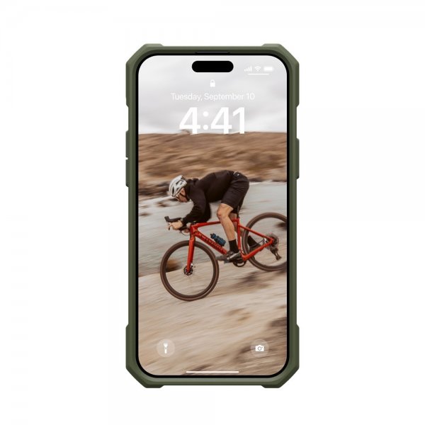 Urban Armor Gear (UAG) iPhone 15 Plus Deksel Essential Armor MagSafe Olive Drab