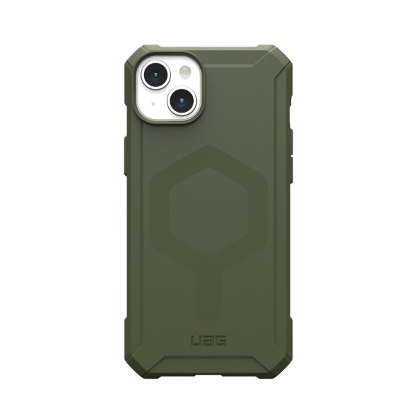 Urban Armor Gear (UAG) iPhone 15 Plus Deksel Essential Armor MagSafe Olive Drab