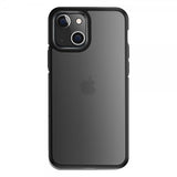 X-Level iPhone 15 Plus Deksel Frostet Transparent Svart