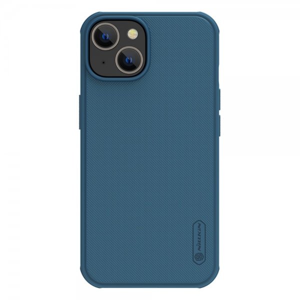 Nillkin iPhone 15 Plus Deksel Frosted Shield Pro MagSafe Blå