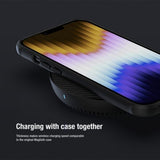 Nillkin iPhone 15 Plus Deksel Frosted Shield Pro MagSafe Svart