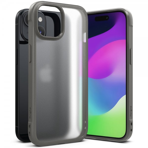 Ringke iPhone 15 Plus Deksel Fusion Bold Matte Gray
