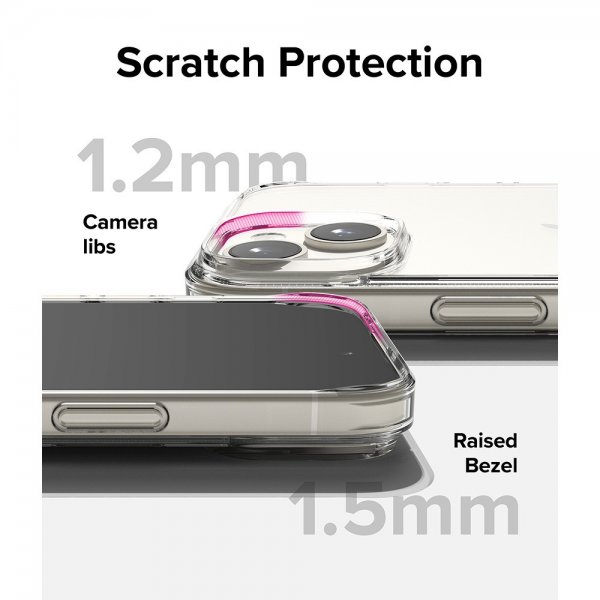 Ringke iPhone 15 Plus Deksel Fusion Clear