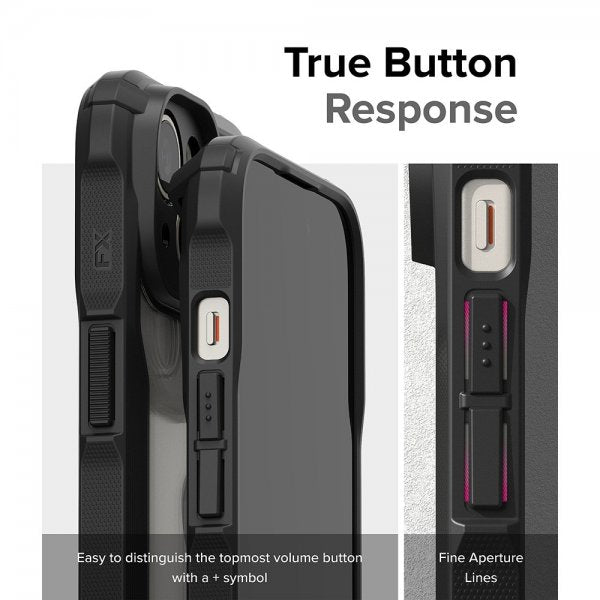 Ringke iPhone 15 Plus Deksel Fusion X Svart
