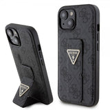 Guess iPhone 15 Plus Deksel Grip Stand Function Svart