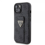 Guess iPhone 15 Plus Deksel Grip Stand Function Svart