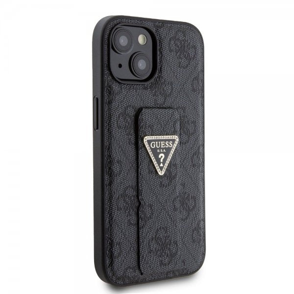 Guess iPhone 15 Plus Deksel Grip Stand Function Svart