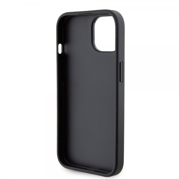 Guess iPhone 15 Plus Deksel Grip Stand Function Svart