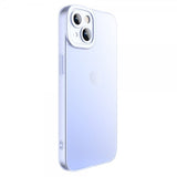 X-Level iPhone 15 Plus Deksel Herdet glass Blå