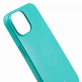 Mercury iPhone 15 Plus Deksel Jelly Glitter Cyan