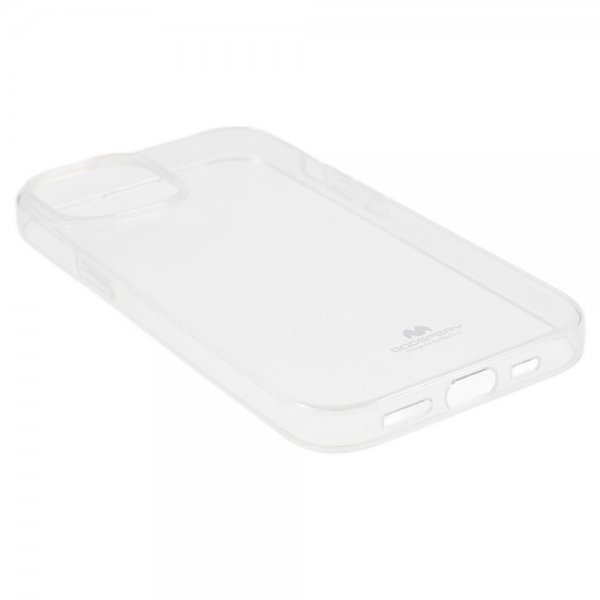 Mercury iPhone 15 Plus Deksel Jelly Glitter Transparent