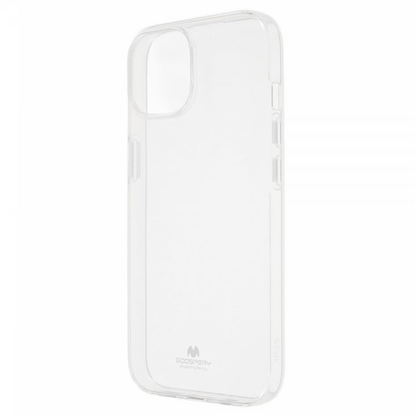 Mercury iPhone 15 Plus Deksel Jelly Glitter Transparent