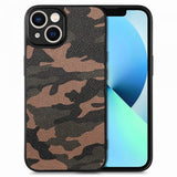 iPhone 15 Plus Deksel Kamuflasje Brun