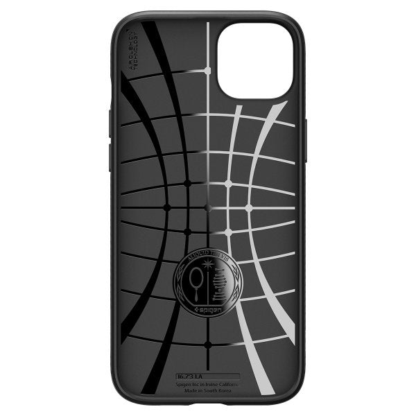 Spigen iPhone 15 Plus Deksel Liquid Air Matte Black