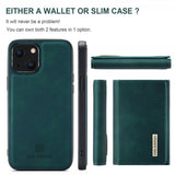Dg.Ming iPhone 15 Plus Deksel M1 Series Avtakbart Kortholder Grønn
