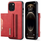 Dg.Ming iPhone 15 Plus Deksel M2 Series Avtakbart Kortholder Rød