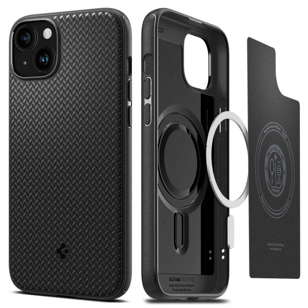 Spigen iPhone 15 Plus Deksel Mag Armor MagFit Matte Black