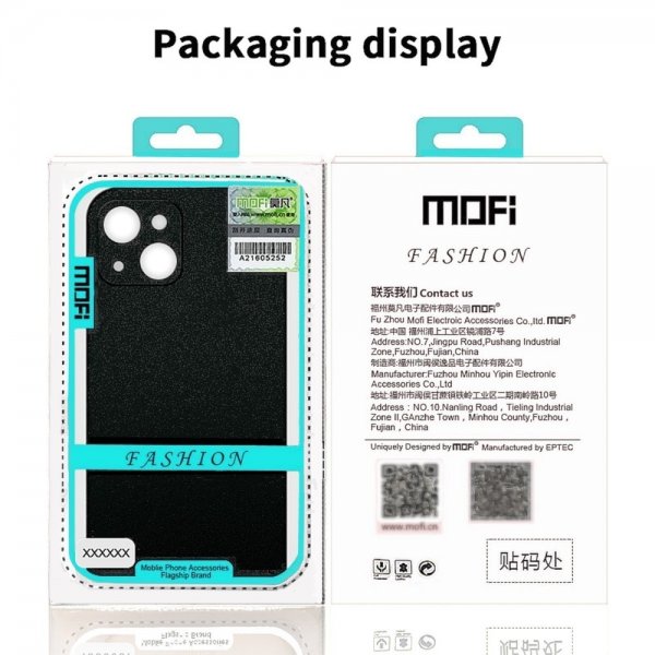 Mofi iPhone 15 Plus Deksel Matte Shield Grå