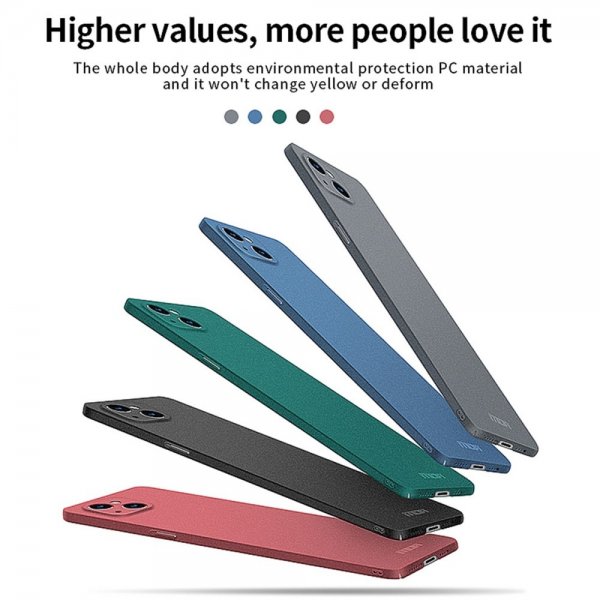 Mofi iPhone 15 Plus Deksel Matte Shield Grønn