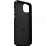 Nomad iPhone 15 Plus Deksel Modern Leather Case Svart
