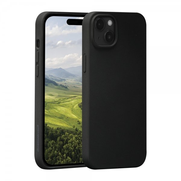 dbramante1928 iPhone 15 Plus Deksel Monaco MagSafe Night Black