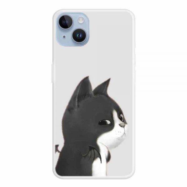iPhone 15 Plus Deksel Motiv Katt