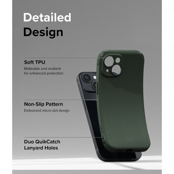 Ringke iPhone 15 Plus Deksel Onyx Dark Green