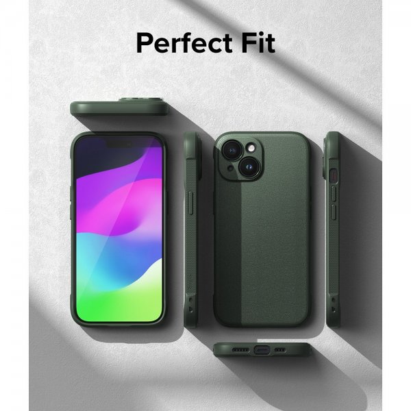 Ringke iPhone 15 Plus Deksel Onyx Dark Green