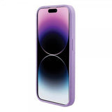 Guess iPhone 15 Plus Deksel Saffiano MagSafe Lilla