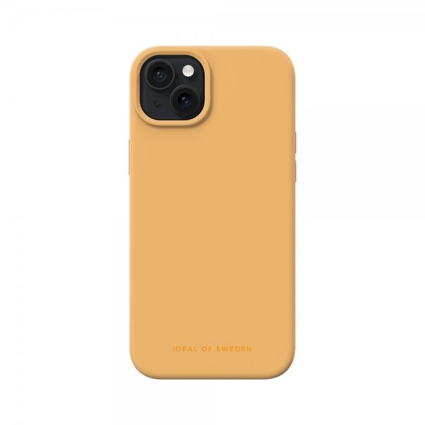 Ideal of Sweden iPhone 15 Plus Deksel Silicone Case MagSafe Apricot