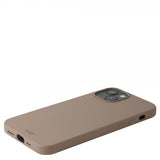 holdit iPhone 15 Plus Deksel Silikon Mocha Brown