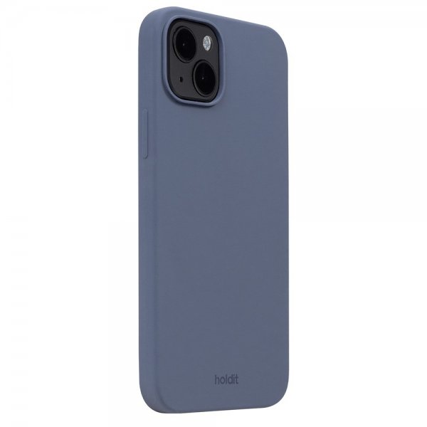 holdit iPhone 15 Plus Deksel Silikon Pacific Blue