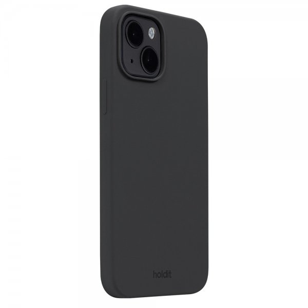 holdit iPhone 15 Plus Deksel Silikon Svart
