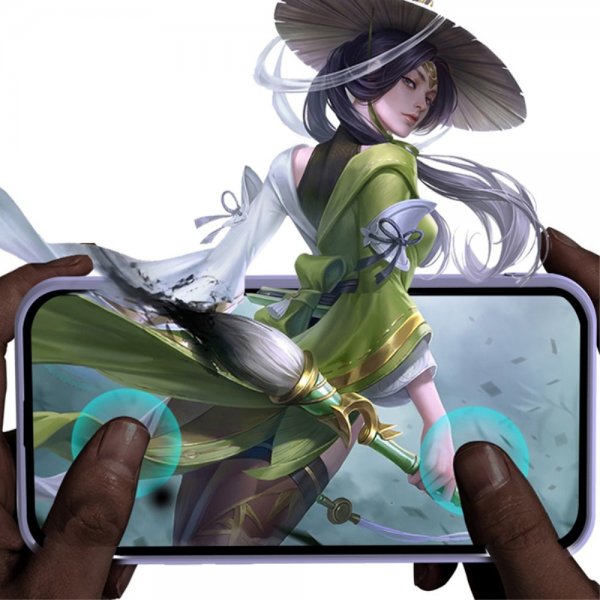 X-Level iPhone 15 Plus Deksel Silikontekstur Rød