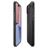 Spigen iPhone 15 Plus Deksel Thin Fit Svart