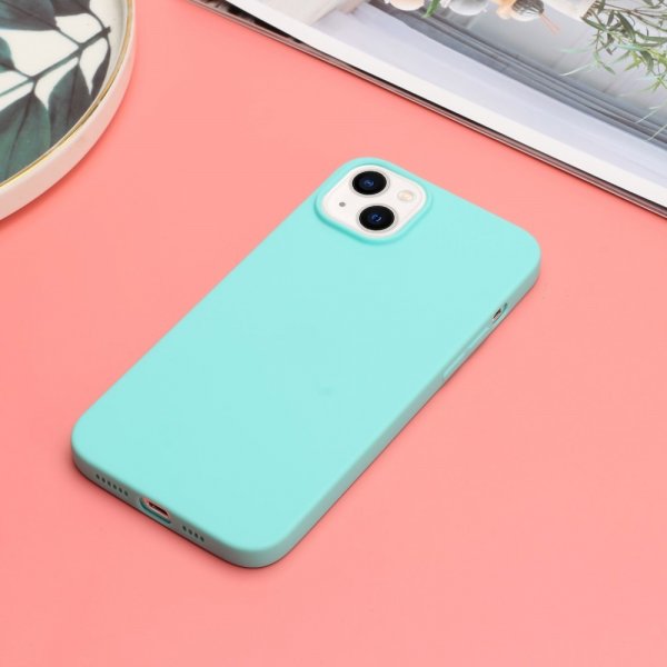 iPhone 15 Plus Deksel TPU Lyseblå