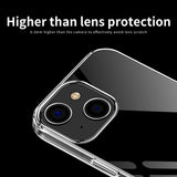 Mofi iPhone 15 Plus Deksel Transparent TPU Klar