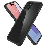 Spigen iPhone 15 Plus Deksel Ultra Hybrid Matte Black