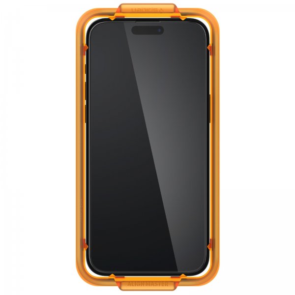 Spigen iPhone 15 Plus Skjermbeskytter GLAS.tR ALIGNmaster 2-pakning