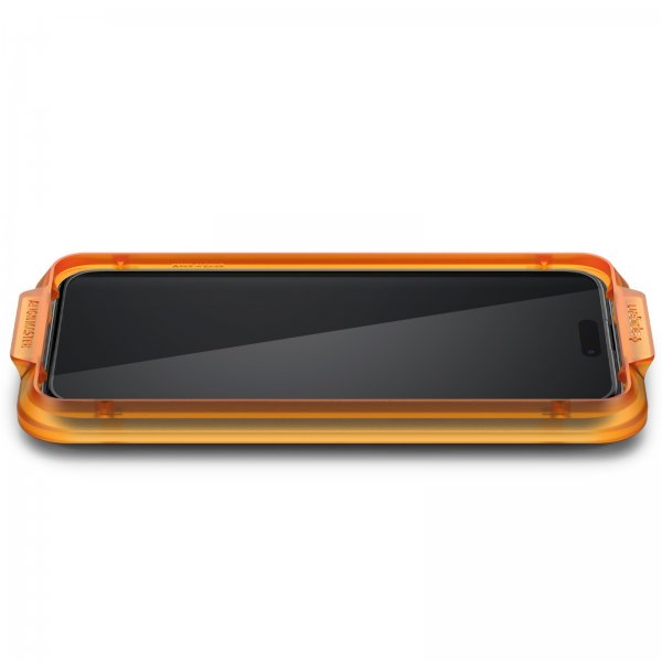 Spigen iPhone 15 Plus Skjermbeskytter GLAS.tR ALIGNmaster 2-pakning