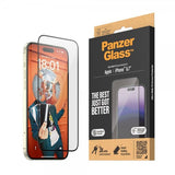 PanzerGlass iPhone 15 Plus Skjermbeskytter Ultra-Wide Fit EasyAligner