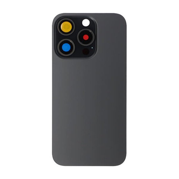 iPhone 15 Pro Baksideglass med Magsafe Magnet - Svart