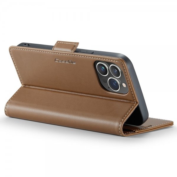 CaseMe iPhone 15 Pro Etui 023 Series Brun